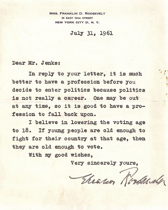 Eleanor Roosevelt Made the Greatest Generation Great