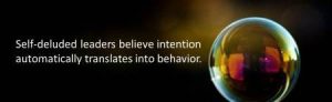 Popping the Self-Delusion Bubble