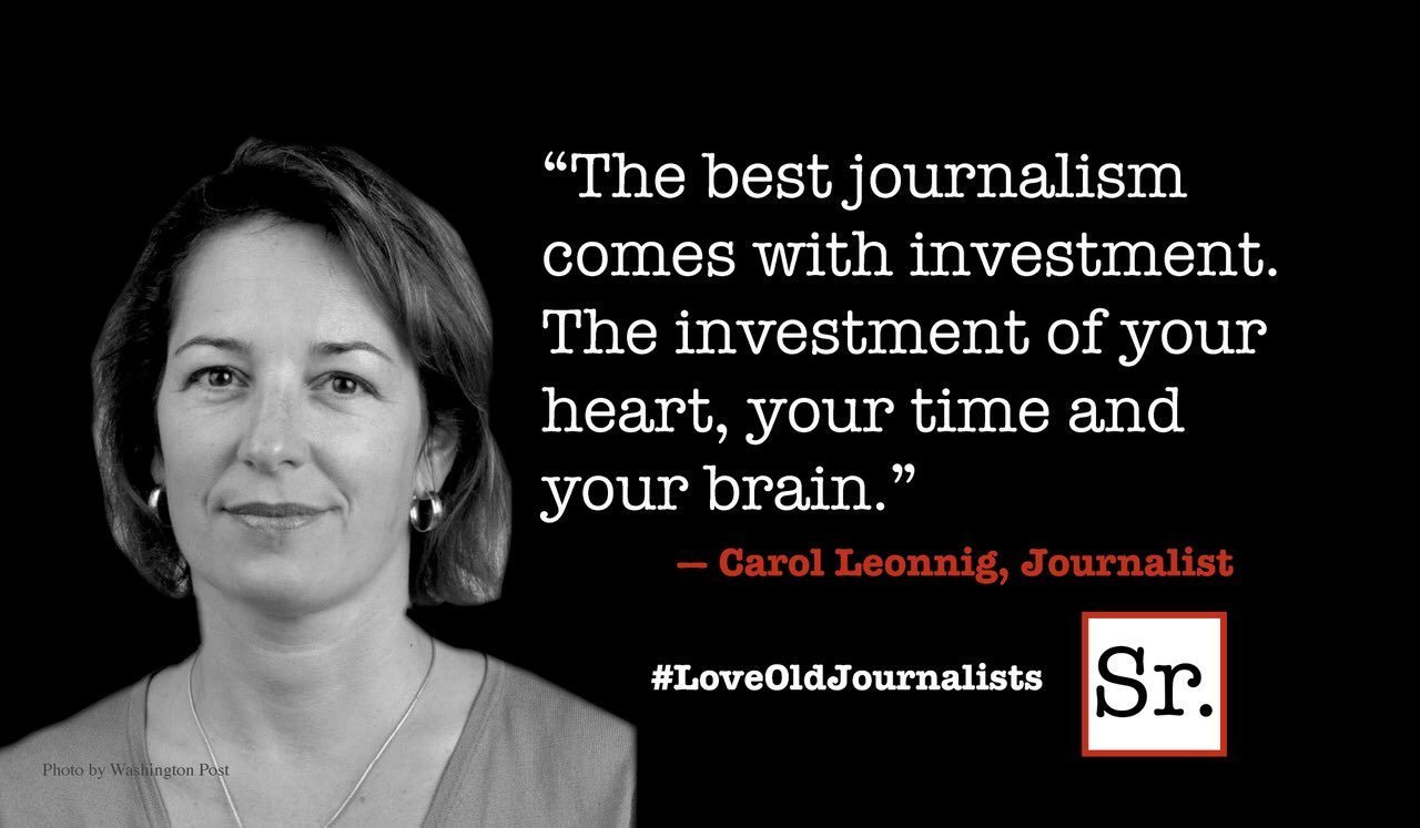 Love Old Journalists