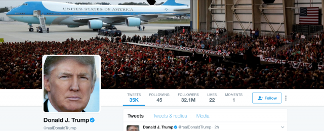 Trump Blocks Twitter Users