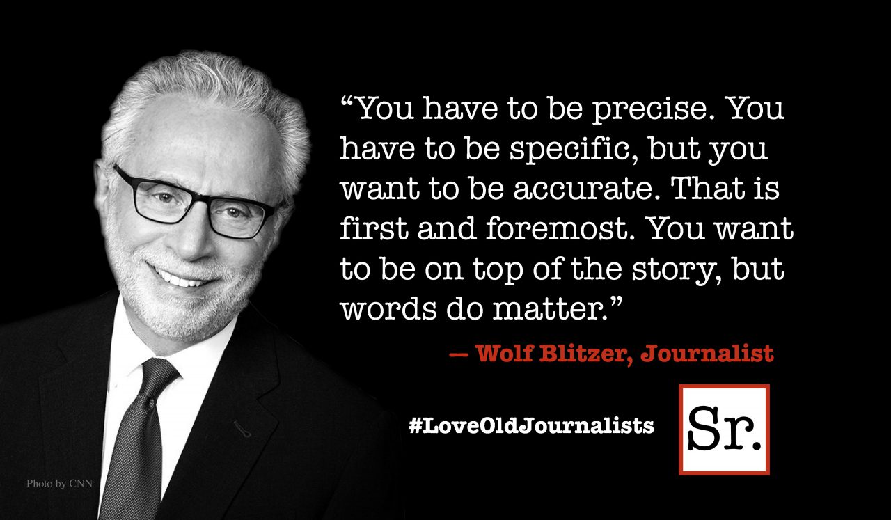 Love Old Journalists