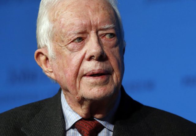 Ailing Jimmy Carter